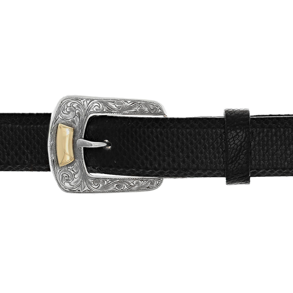 Lavaca 1811 Sterling &amp; Gold Buckle