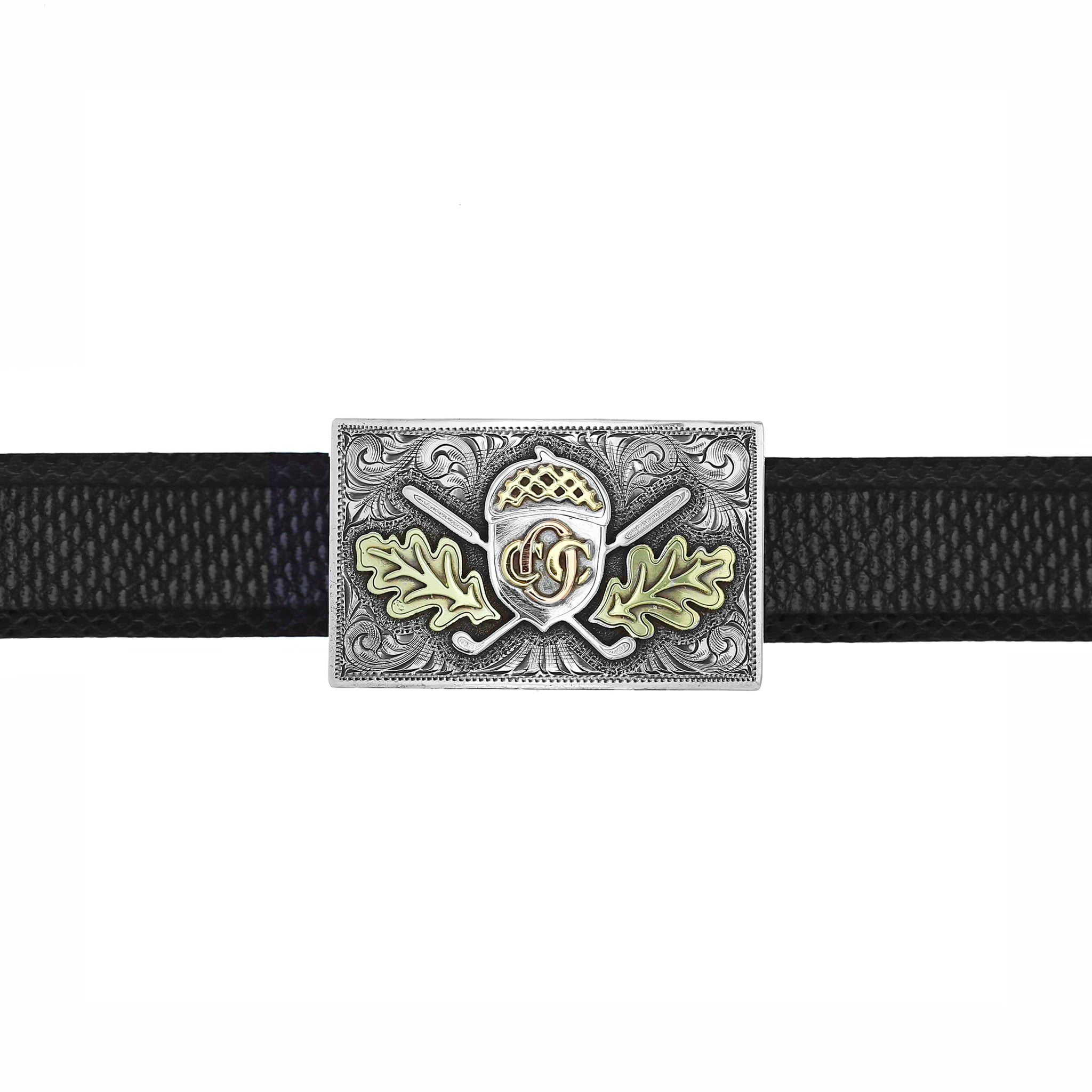 Cowboy Belt Buckle by Don Columbus